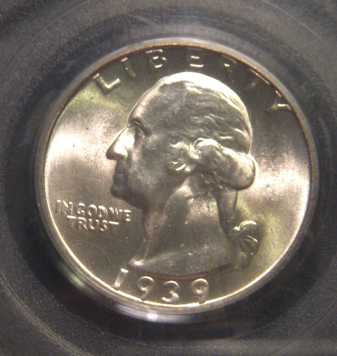 1939-D Washington Quarter - PCGS MS64