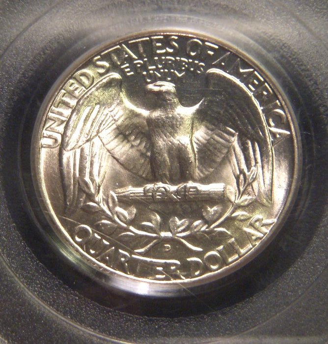 1939-D Washington Quarter - PCGS MS64