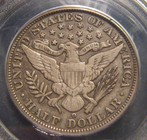 1906-O Barber Half Dollar - PCGS VF35