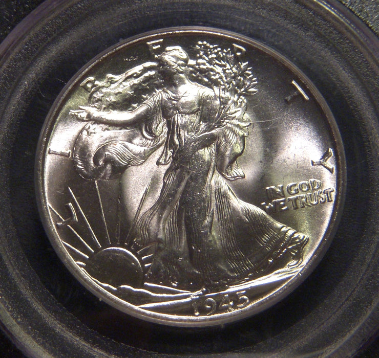 1945 Walking Half Dollar - PCGS MS65