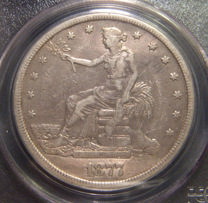 1877-S Trade Dollar - PCGS Genuine