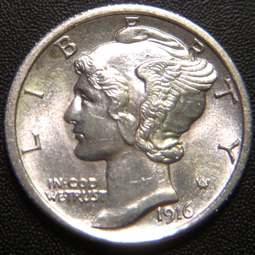 1916 Mercury Dime - Uncirculated