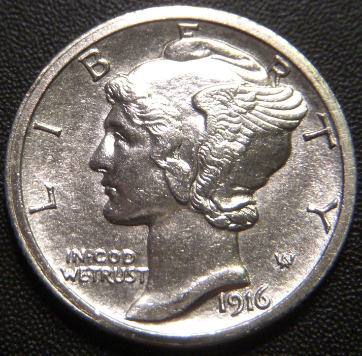 1916-S Mercury Dime - Uncirculated
