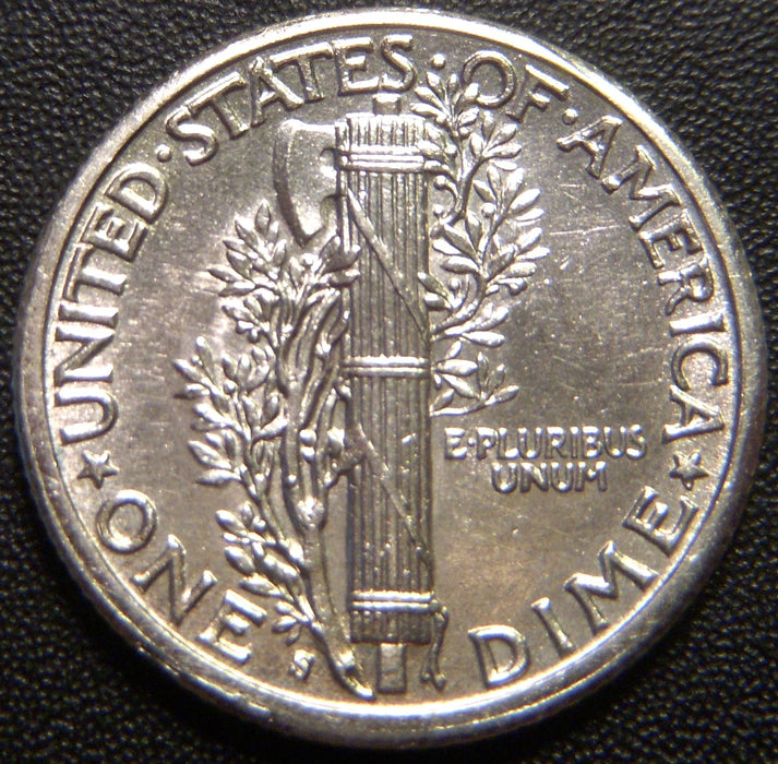 1916-S Mercury Dime - Uncirculated