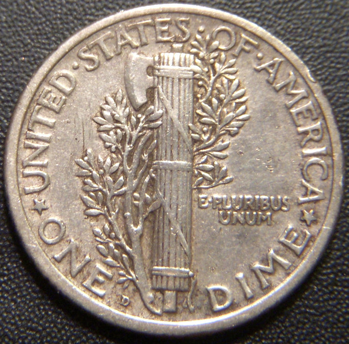 1917-D Mercury Dime - Extra Fine