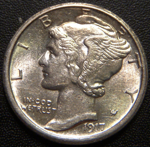 1917-S Mercury Dime - Uncirculated