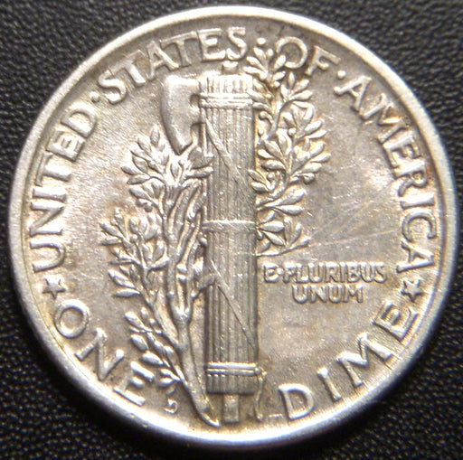 1918-D Mercury Dime - Extra Fine