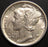 1918-S Mercury Dime - Extra Fine