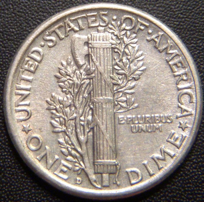1919-D Mercury Dime - Extra Fine