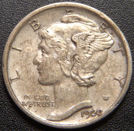 1920-D Mercury Dime - Extra Fine