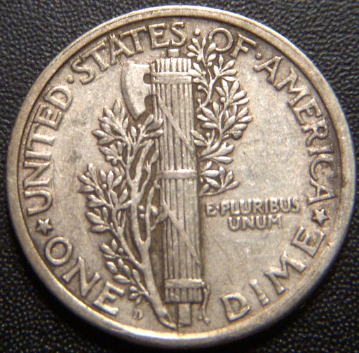 1920-D Mercury Dime - Extra Fine