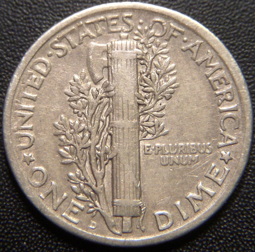 1921-D Mercury Dime - Fine