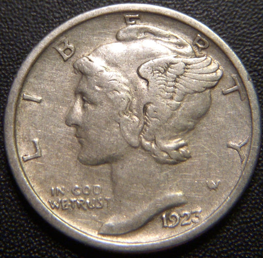 1923-S Mercury Dime - Extra Fine