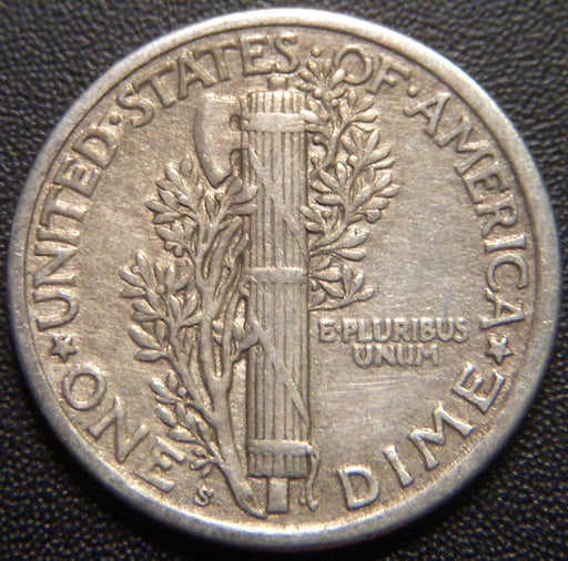 1923-S Mercury Dime - Extra Fine