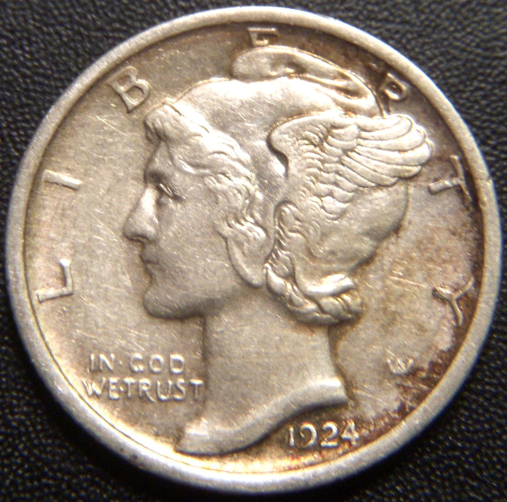 1924 Mercury Dime - Extra Fine