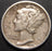 1924-S Mercury Dime - Very Fine