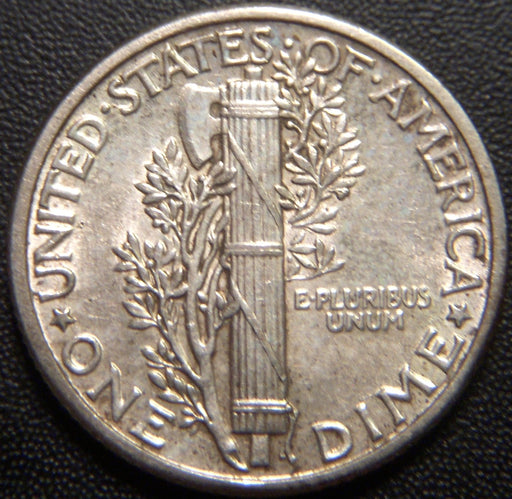 1925 Mercury Dime - AU