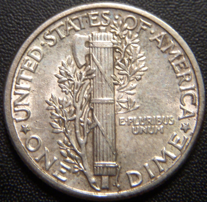 1925 Mercury Dime - AU