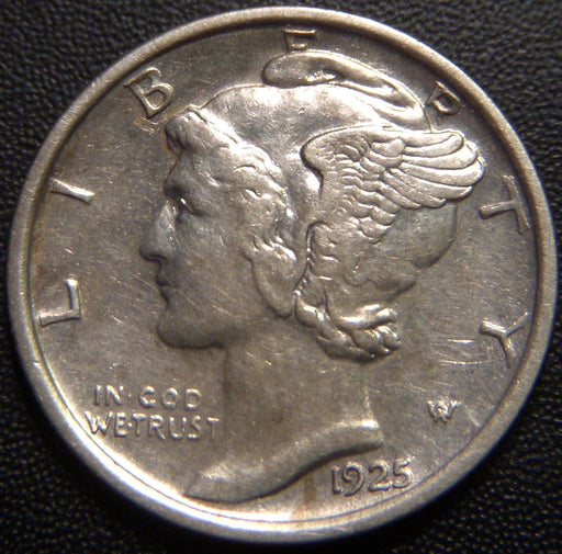 1925-D Mercury Dime - Extra Fine