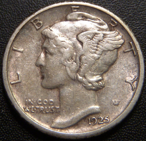 1925-S Mercury Dime - Very Fine