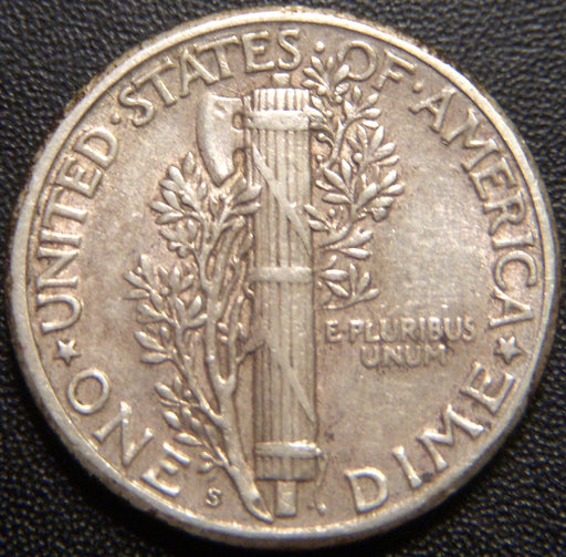 1925-S Mercury Dime - Very Fine