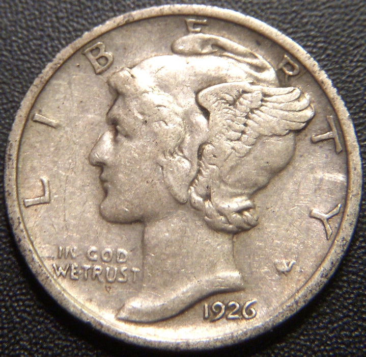 1926-D Mercury Dime - Very Fine