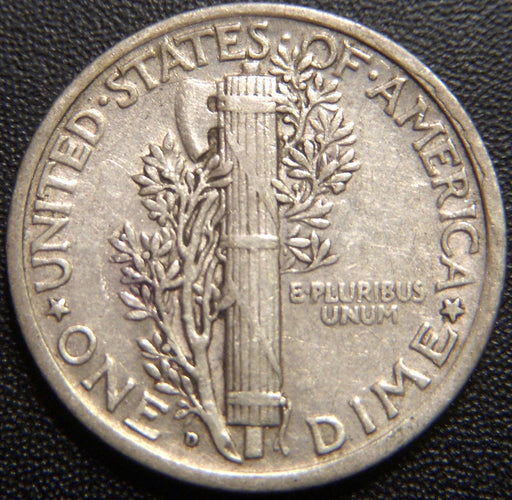1926-D Mercury Dime - Very Fine