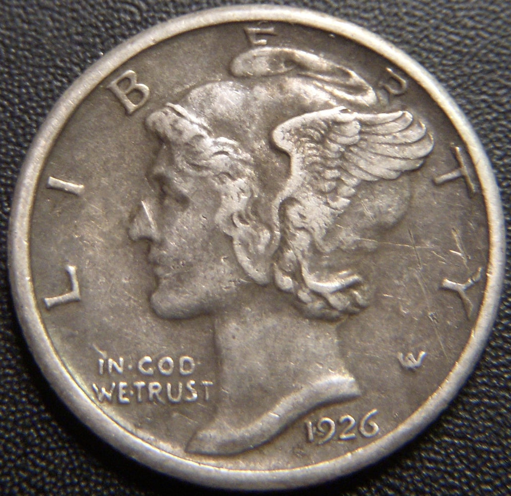 1926-S Mercury Dime - Extra Fine