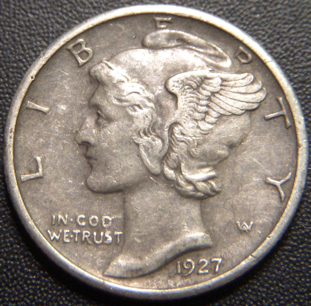 1927-S Mercury Dime - Extra Fine