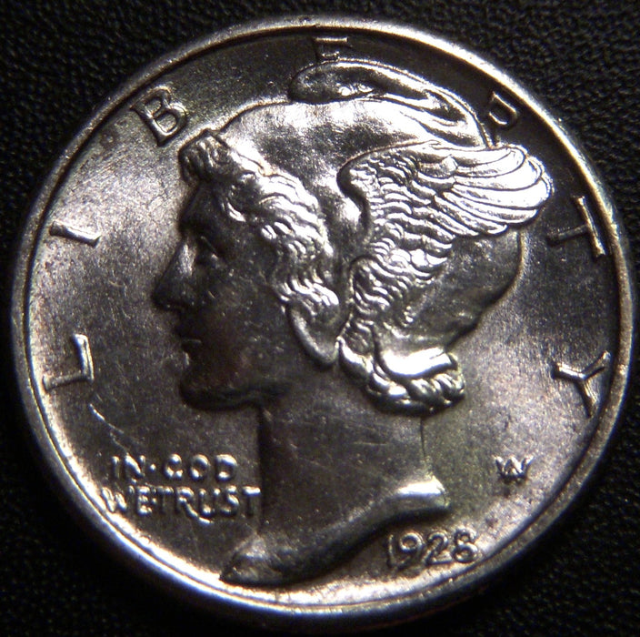 1928 Mercury Dime - Uncirculated