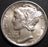 1928-D Mercury Dime - AU