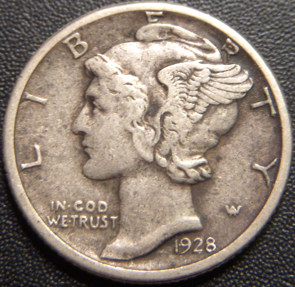 1928-S Mercury Dime - Very Fine