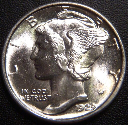 1929-D Mercury Dime - Uncirculated