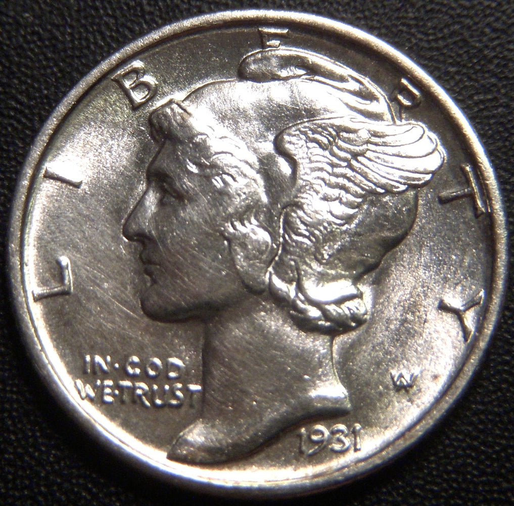 1931-S Mercury Dime - Uncirculated