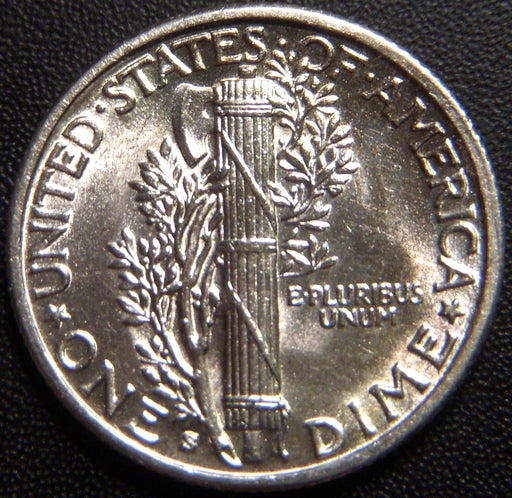 1931-S Mercury Dime - Uncirculated