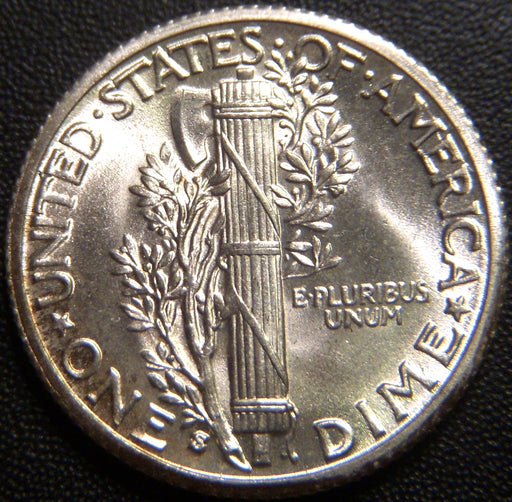 1935-S Mercury Dime - Uncirculated