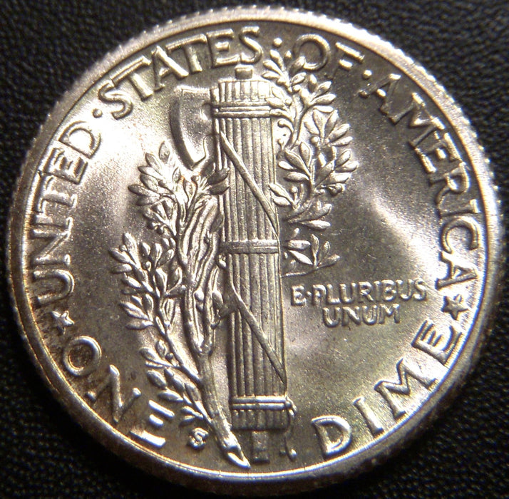 1935-S Mercury Dime - Uncirculated