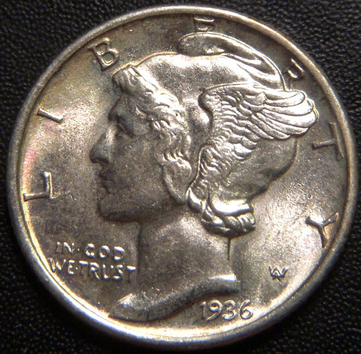 1936 Mercury Dime - Uncirculated