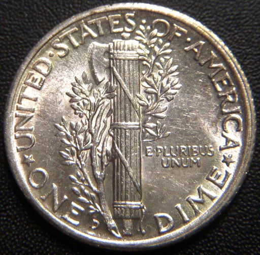 1936-D Mercury Dime - Uncirculated