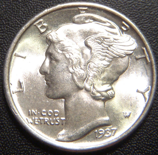 1937 Mercury Dime - Uncirculated