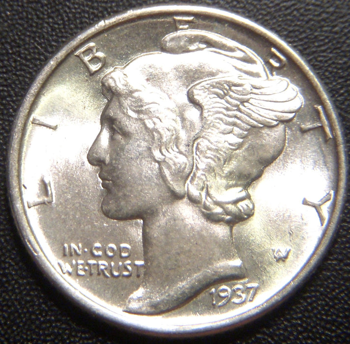 1937 Mercury Dime - Uncirculated