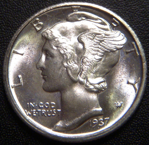 1937-D Mercury Dime - Uncirculated