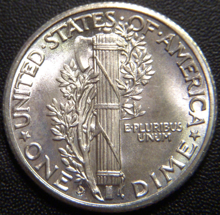 1937-D Mercury Dime - Uncirculated