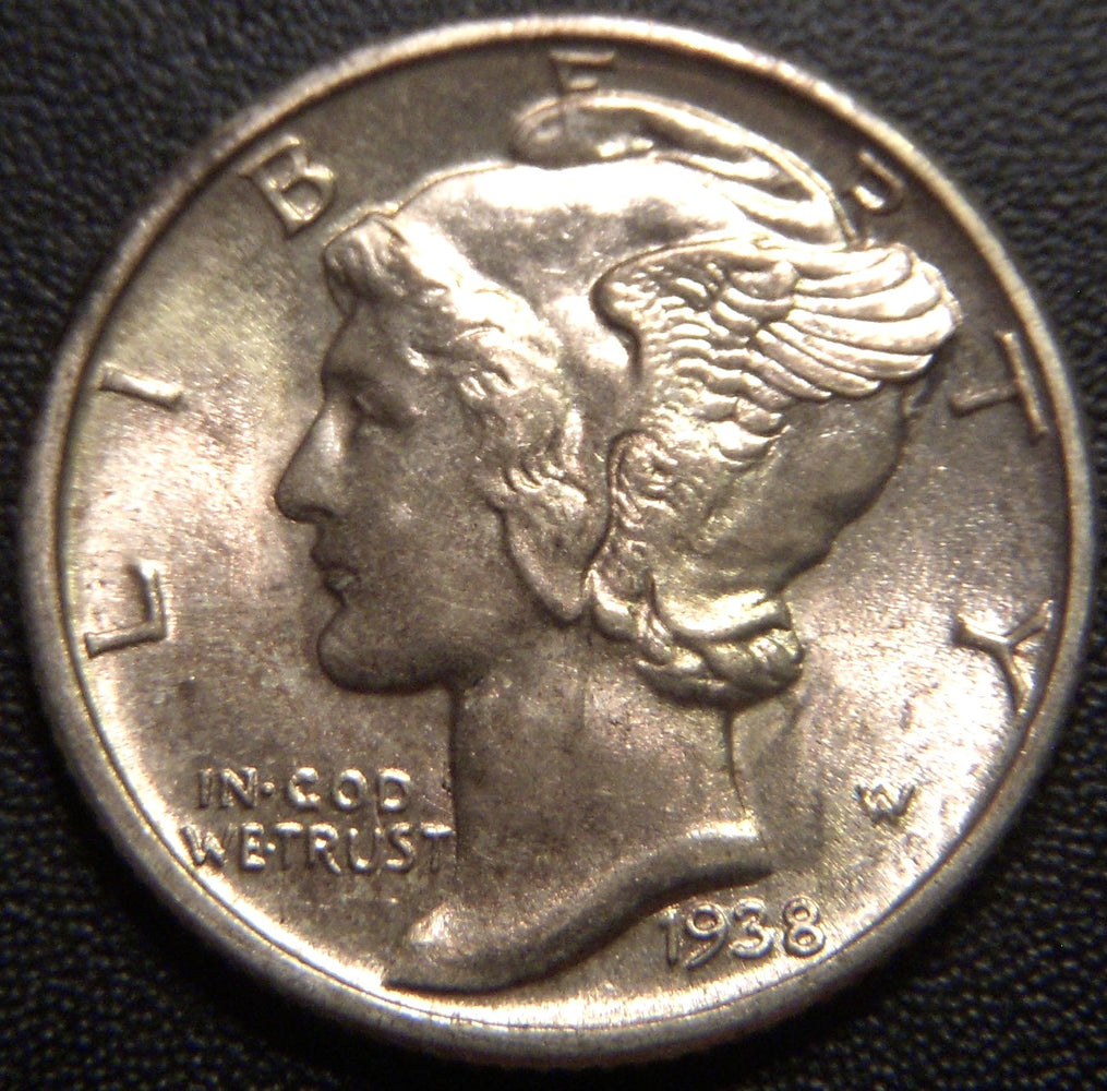 1938 Mercury Dime - Uncirculated