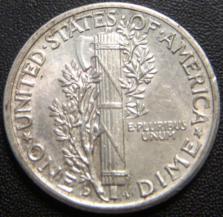 1938-D Mercury Dime - Uncirculated