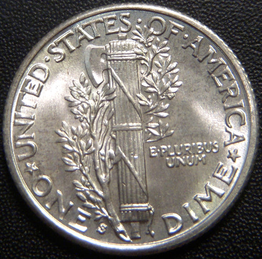 1938-S Mercury Dime - Uncirculated