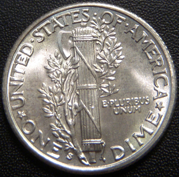 1938-S Mercury Dime - Uncirculated
