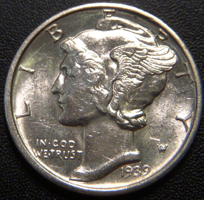 1939-D Mercury Dime - Uncirculated