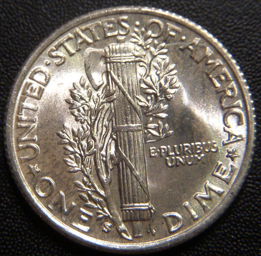 1939-S Mercury Dime - Uncirculated