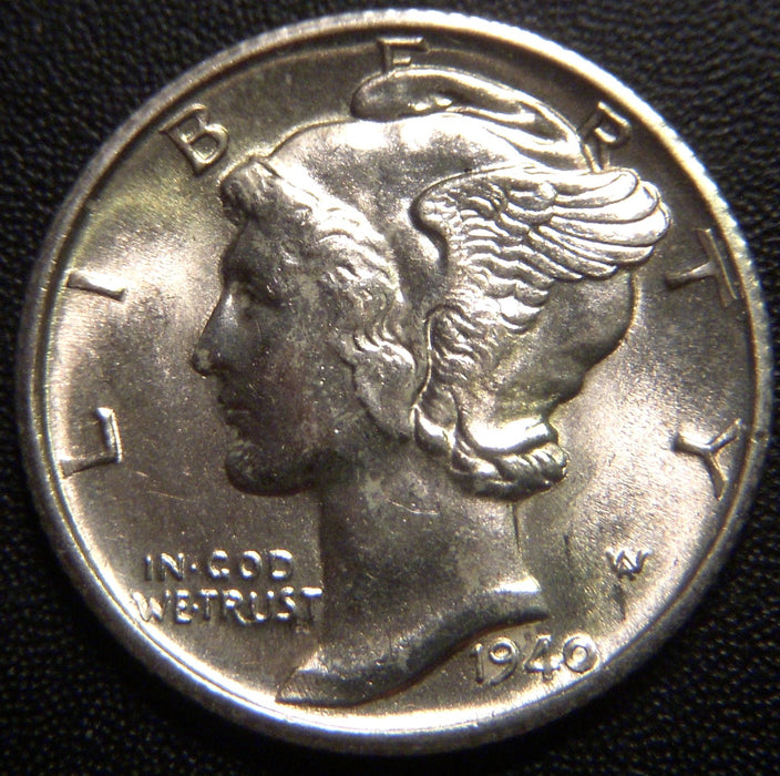 1940-D Mercury Dime - Uncirculated